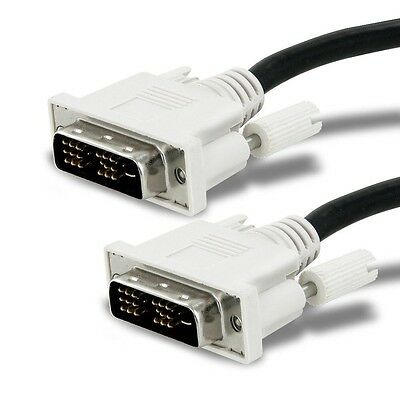 6ft Male to Male DVI Cable